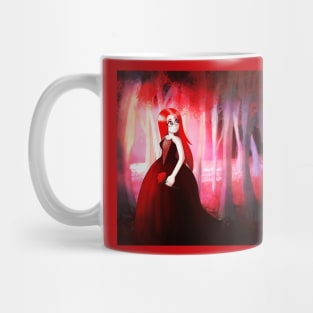 Crimson Faces Mug